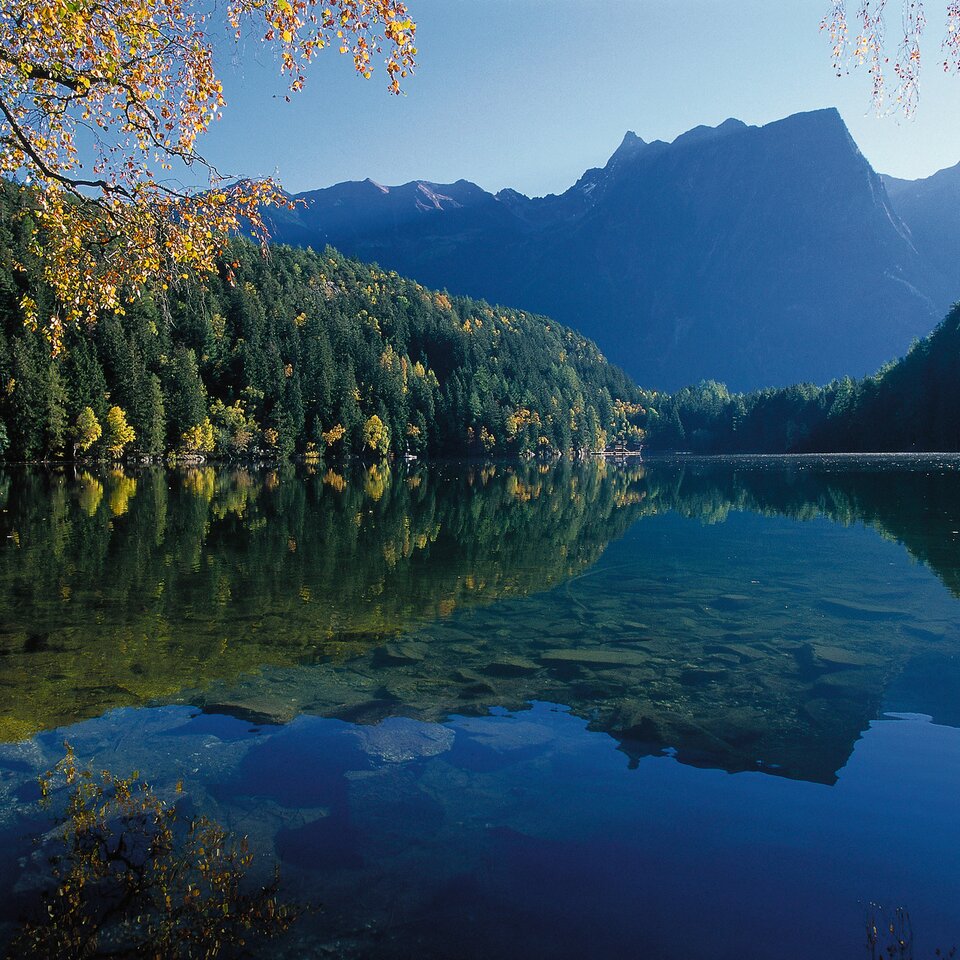 Piburger lake Ötztal valley