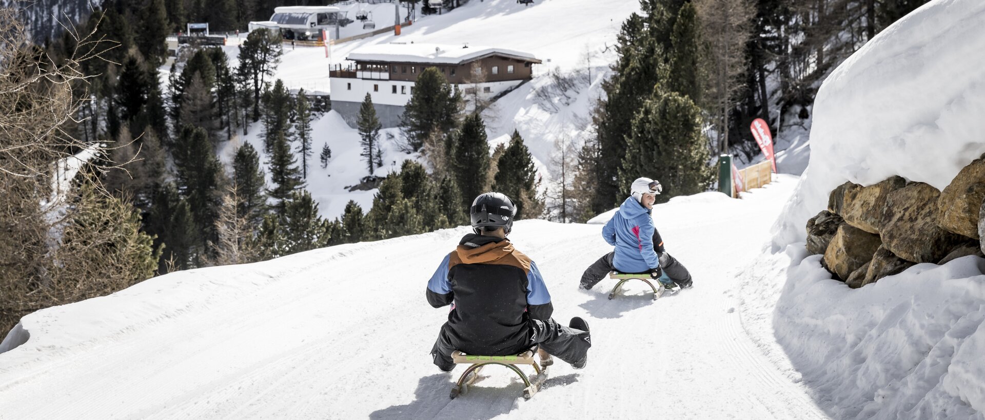 Rodelbahn Alpen | © Rudi Wyhlidal