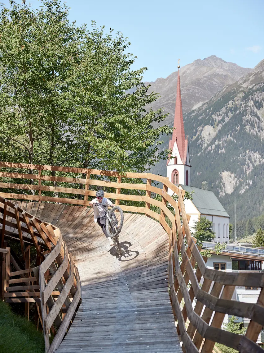 Mountainbike-Action