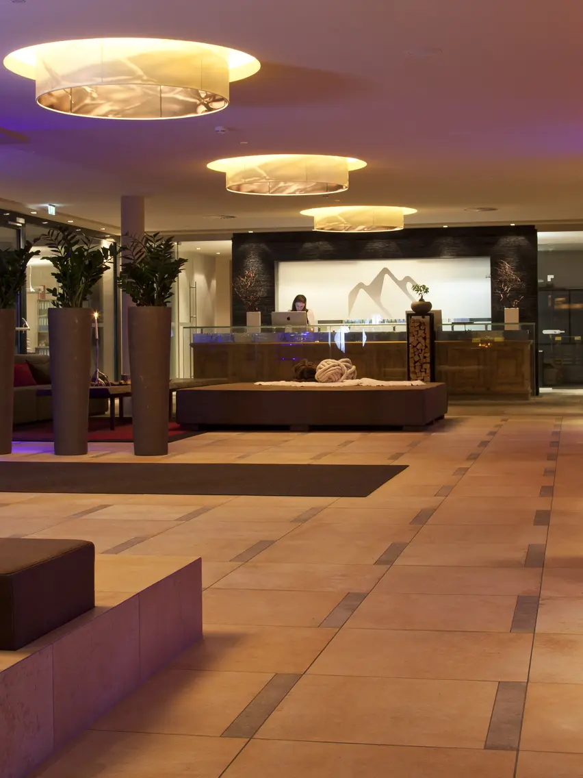 lobby hotel Bergland Sölden | © No Limit Fotodesign