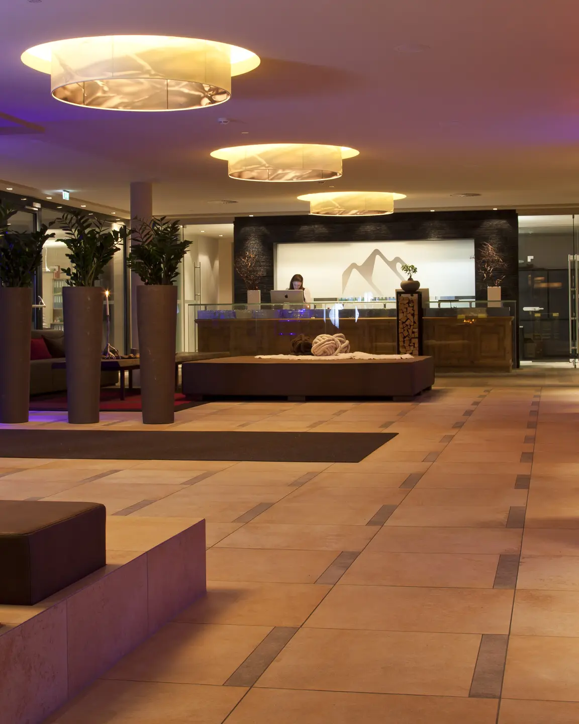 lobby hotel Bergland Sölden | © No Limit Fotodesign