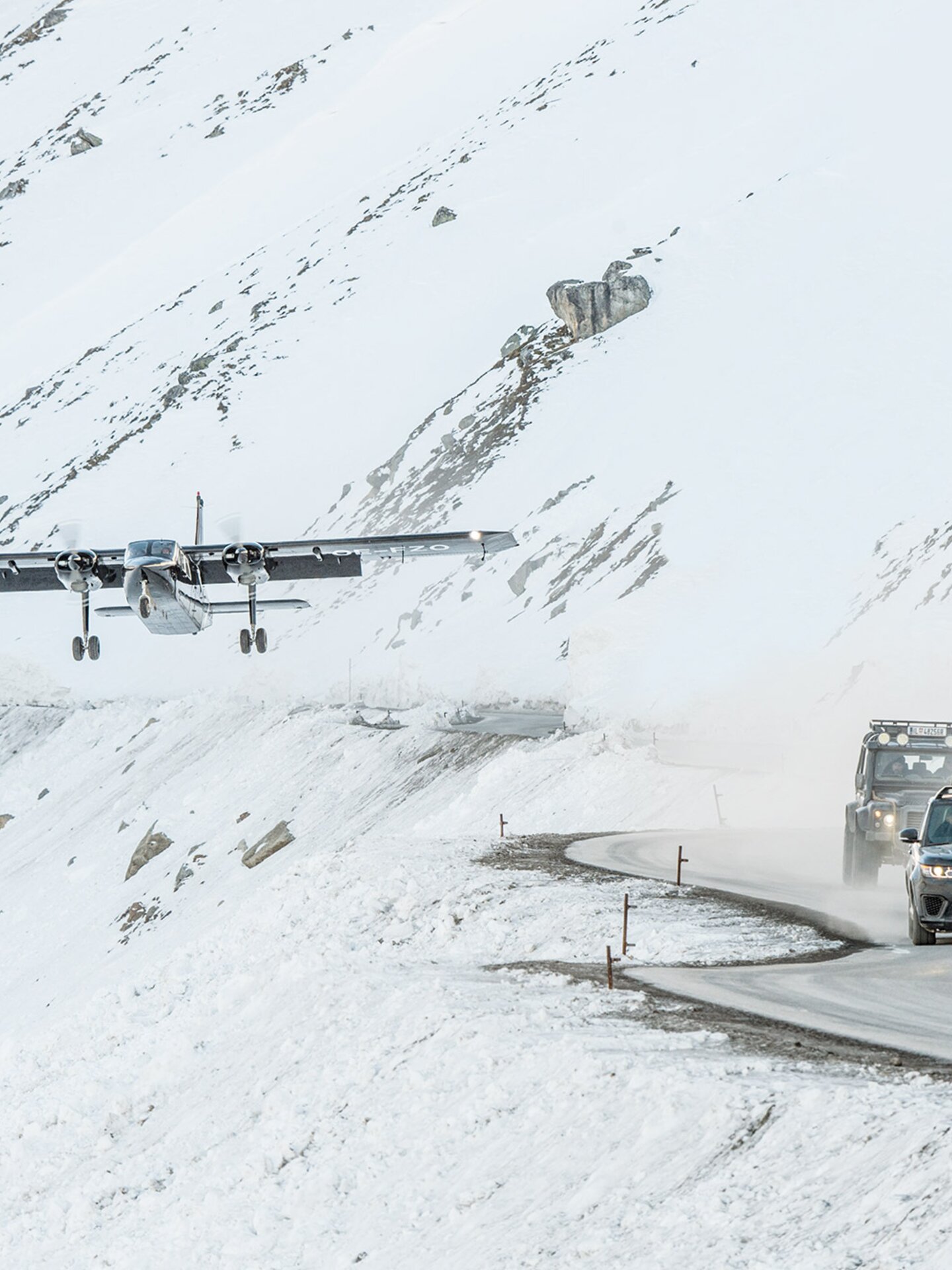 James Bond film shoot in Sölden