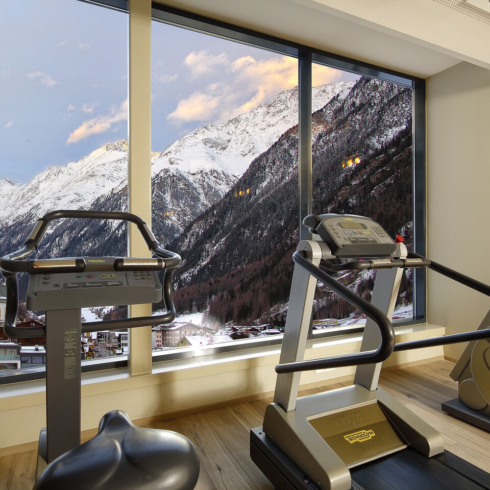 gym on an active holiday Ötztal valley