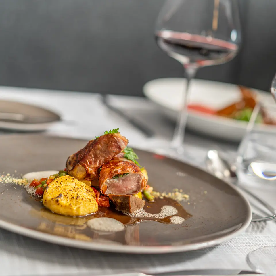 Fine dining at the Bergland Sölden | © Johannes Brunner
