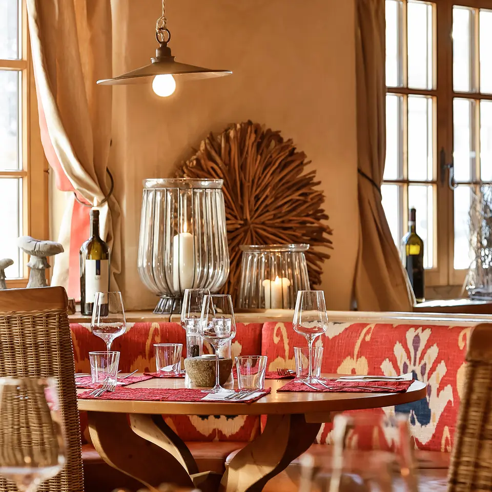 Restaurant Tisch Wellnesshotel Bergland Sölden | © Klaus Lorke