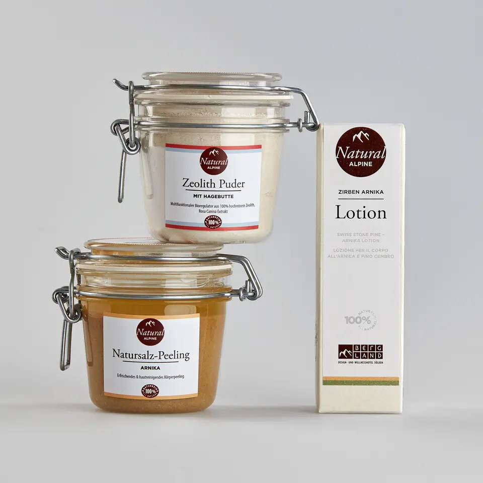 Beauty products in spa