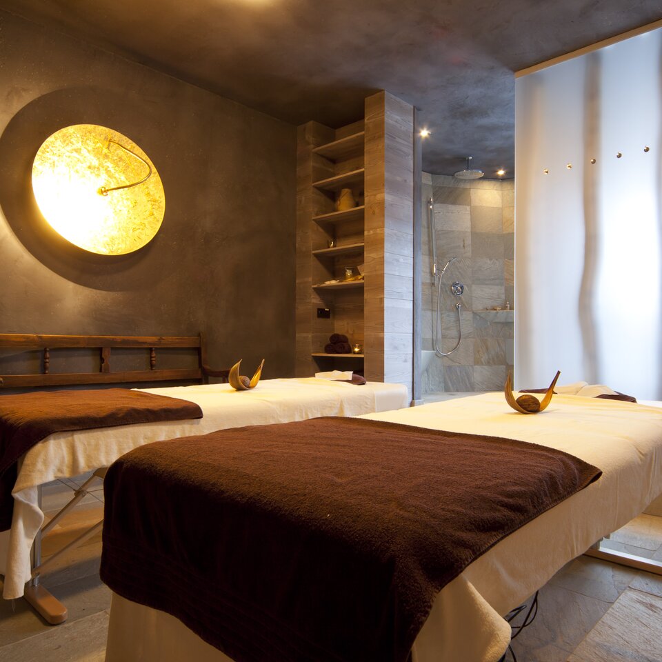 massage room in the wellness hotel Sölden