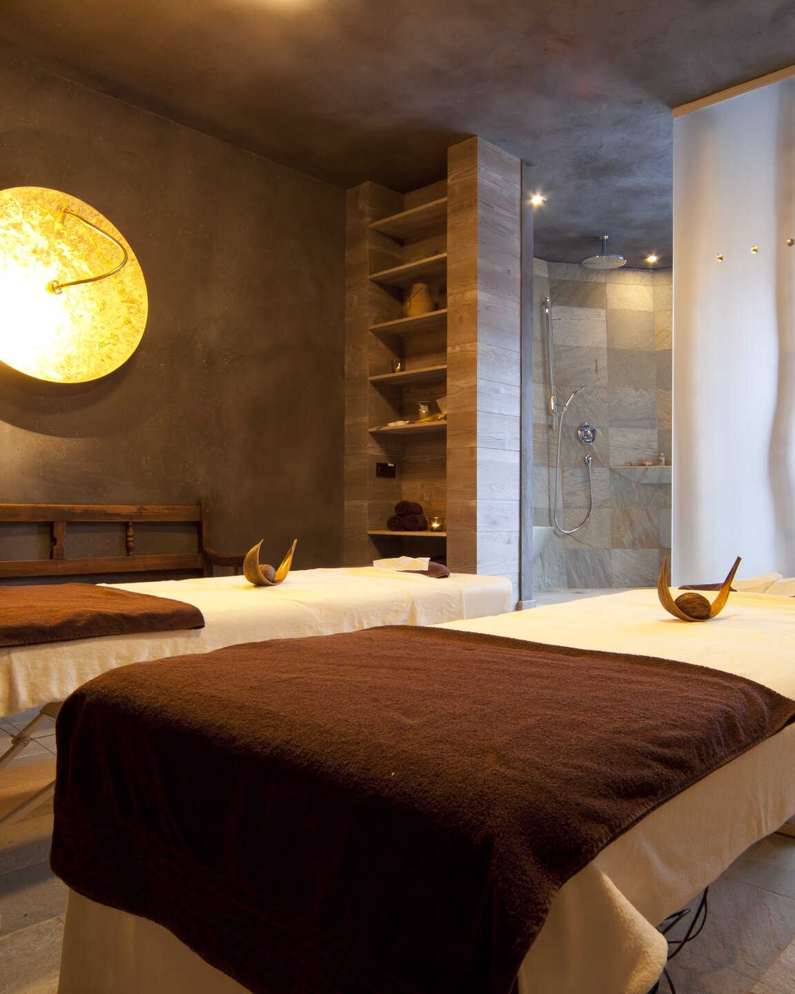 massage room in the wellness hotel Sölden