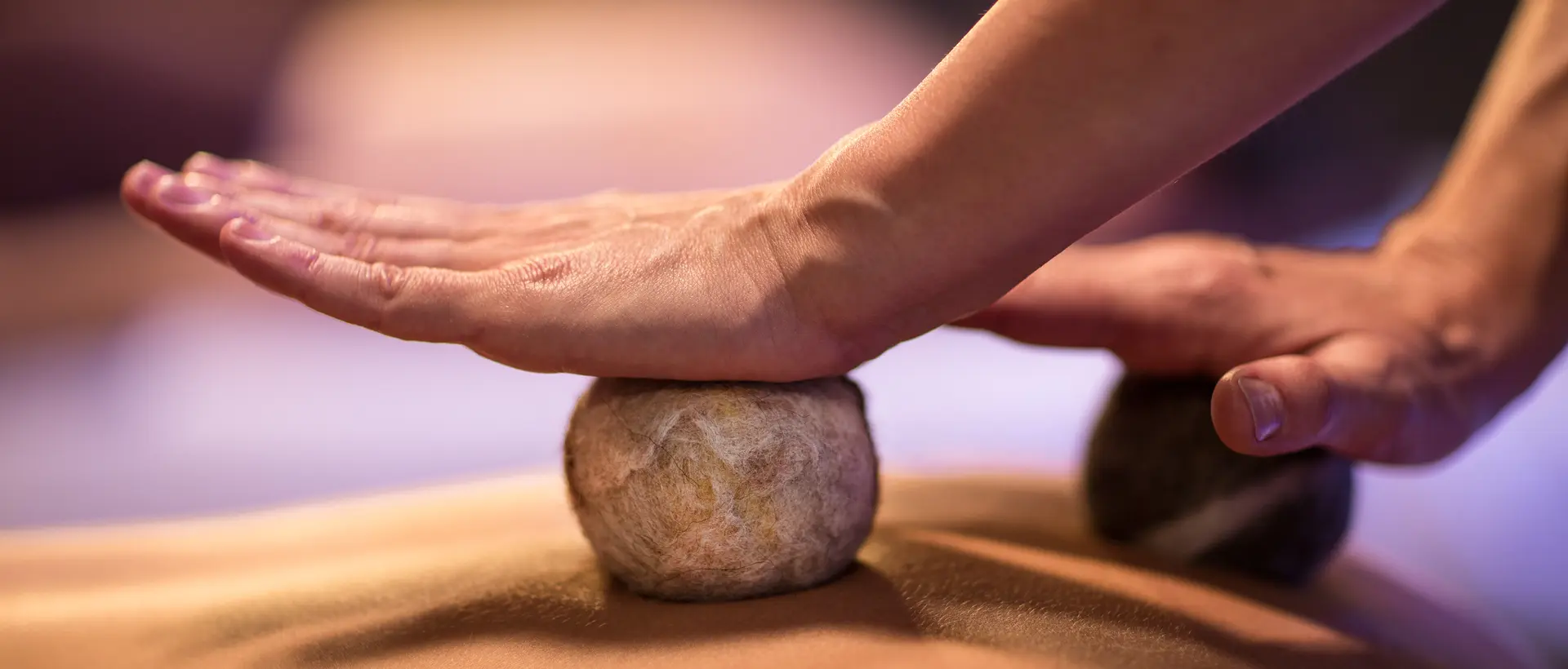 Filzbellen Massage im Wellnesshotel Sölden