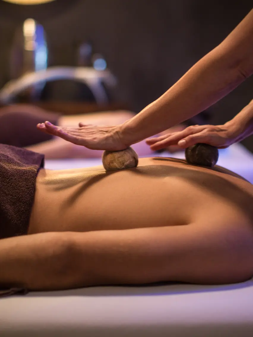 Filzbellen Massage im Wellnesshotel Sölden