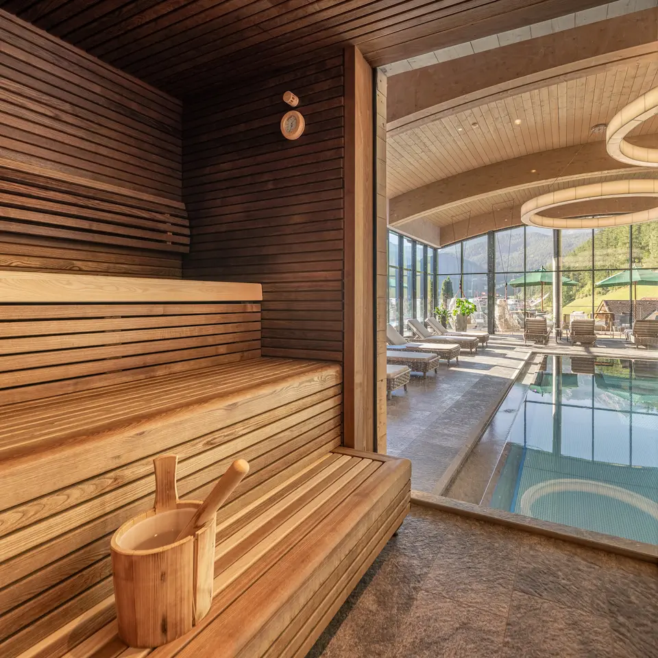 Pool with wellness area | © johannes brunner