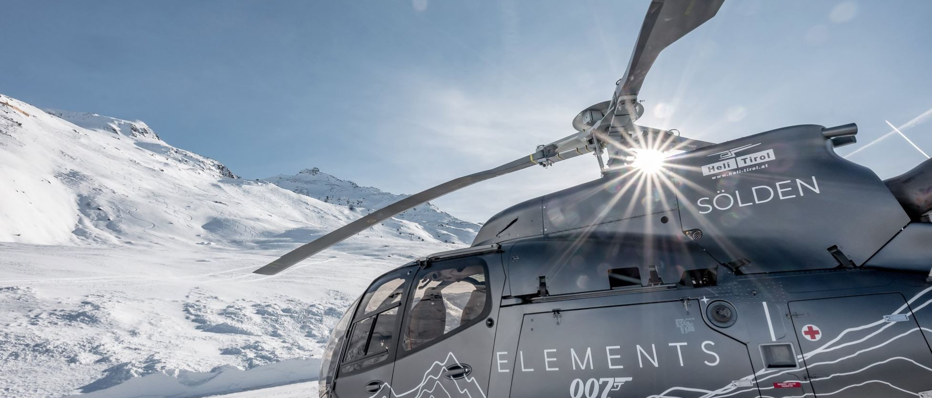 Elements Sölden Hubschrauber | © Sarah Gurschler