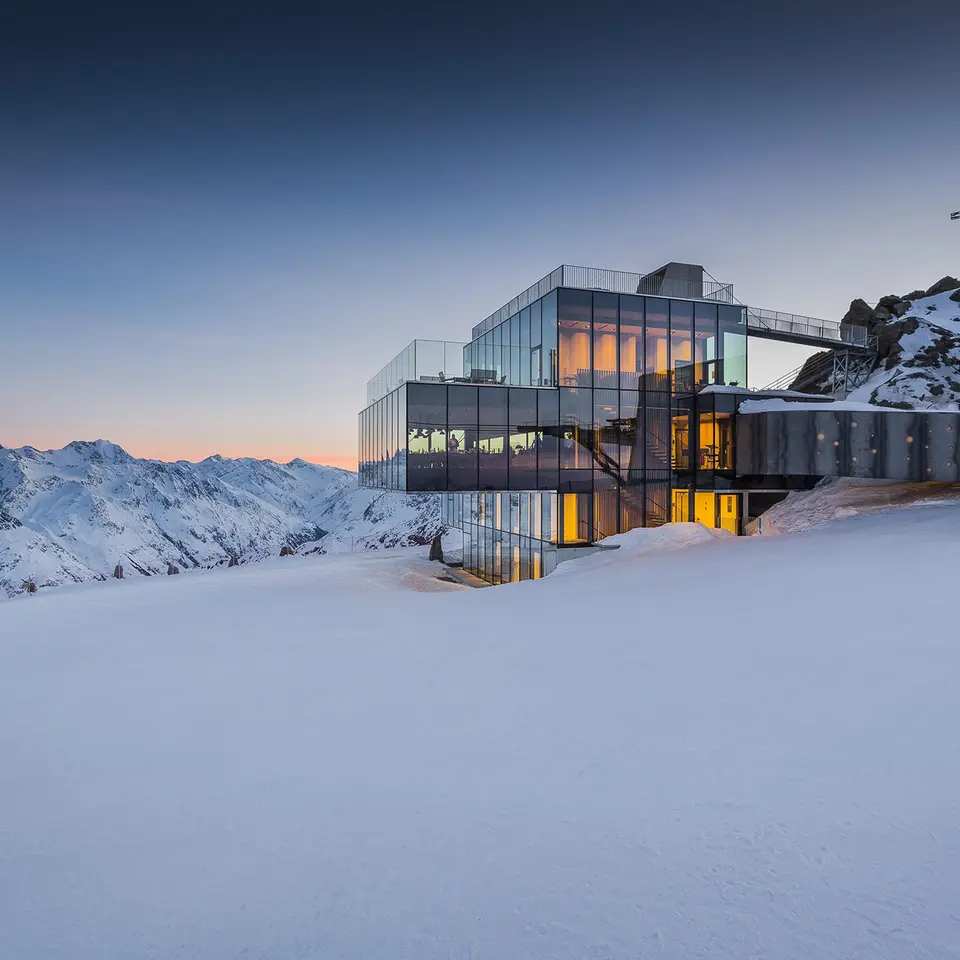 Sölden Ice Q in winter