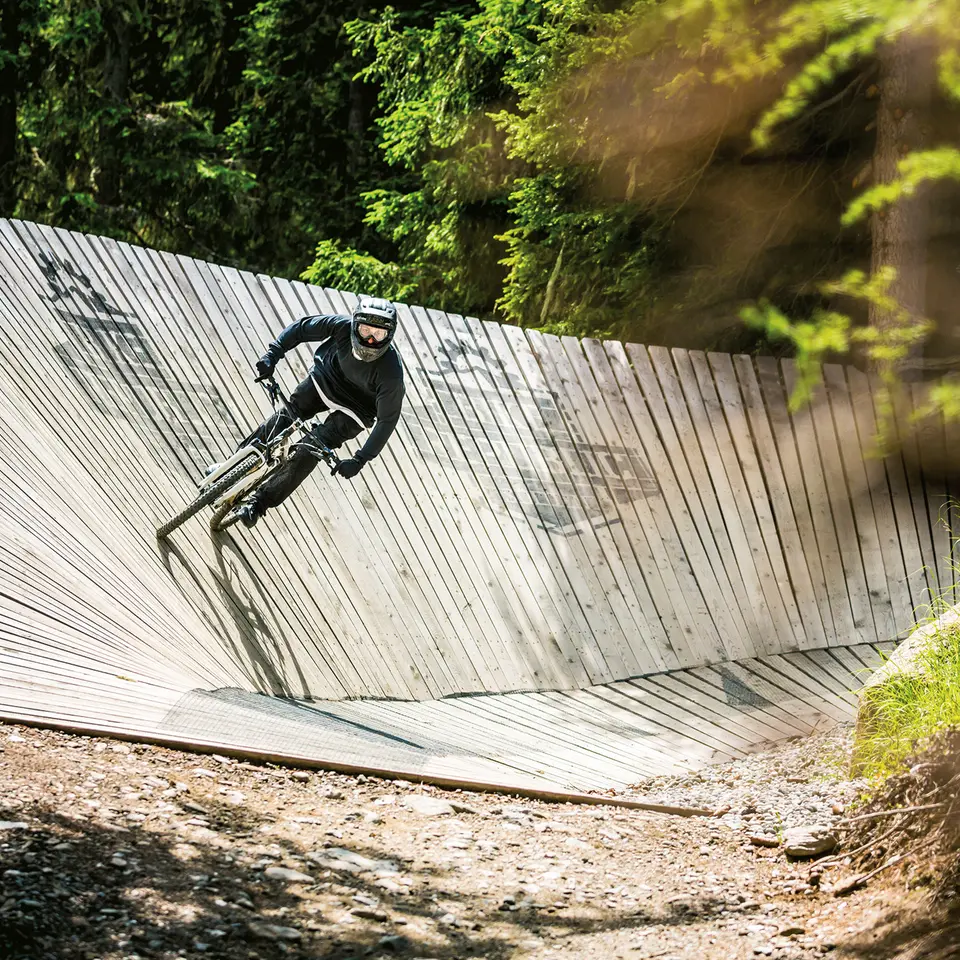 Mountainbike Downhill in Sölden