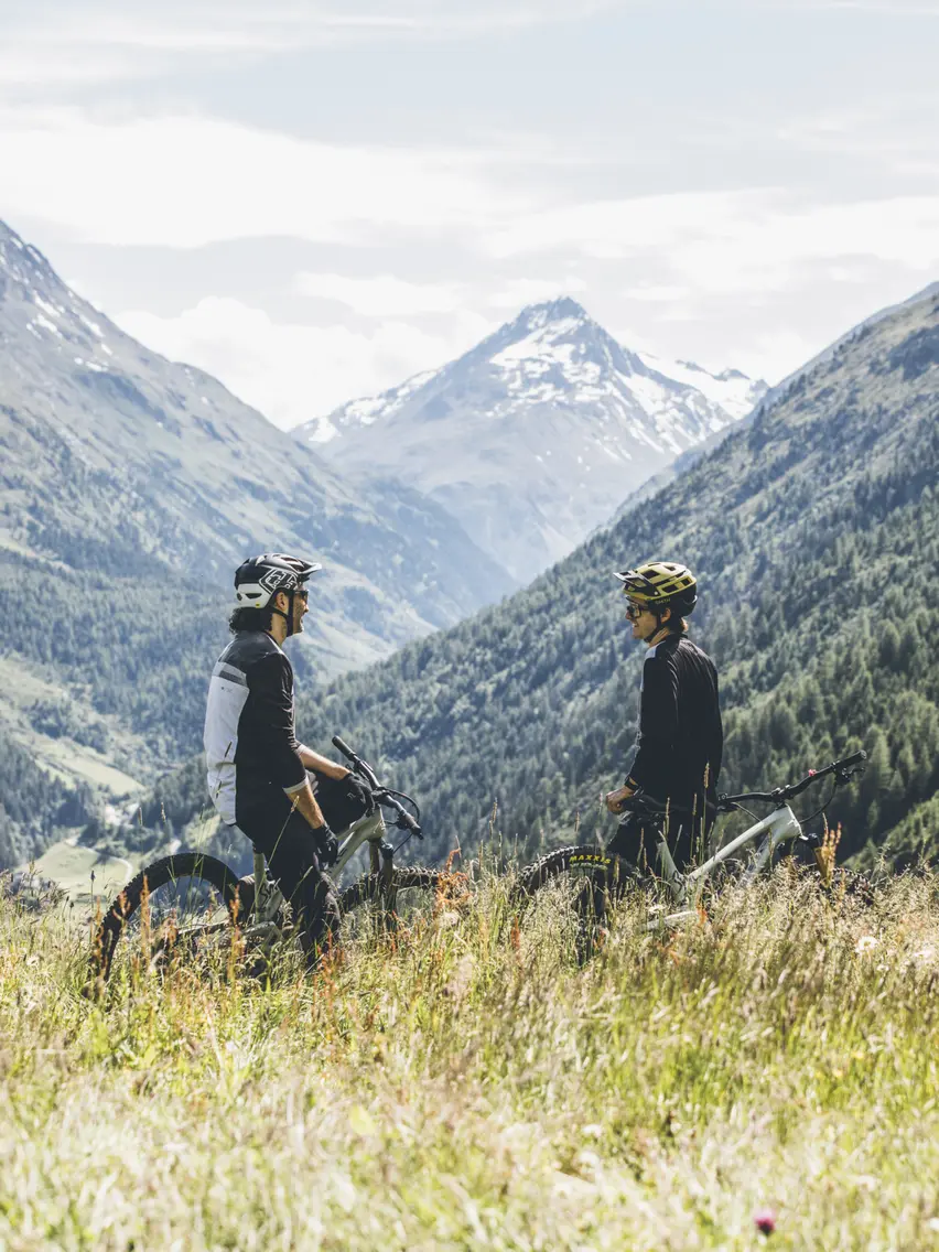 Biken in den Ötztaler Bergen