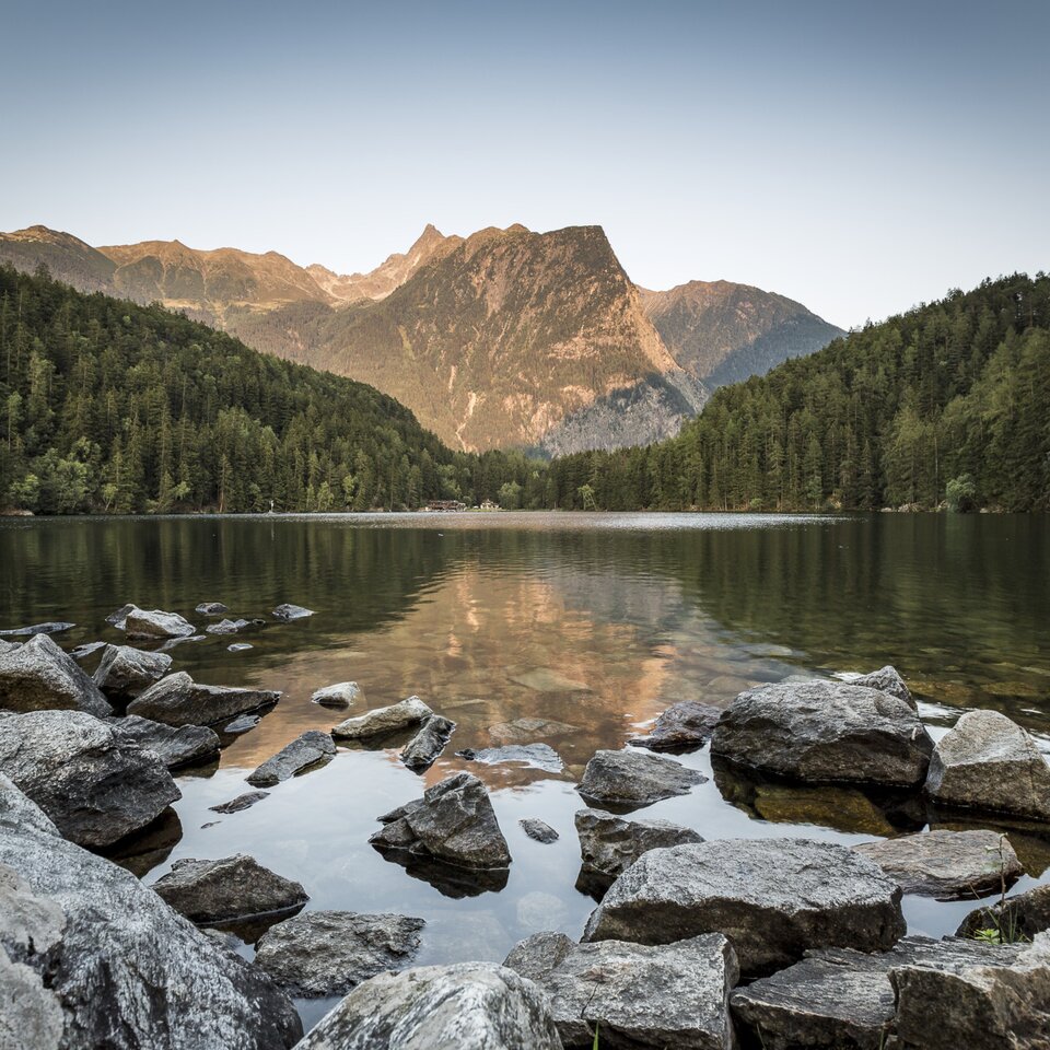 mountain lake in the Ötztal valley