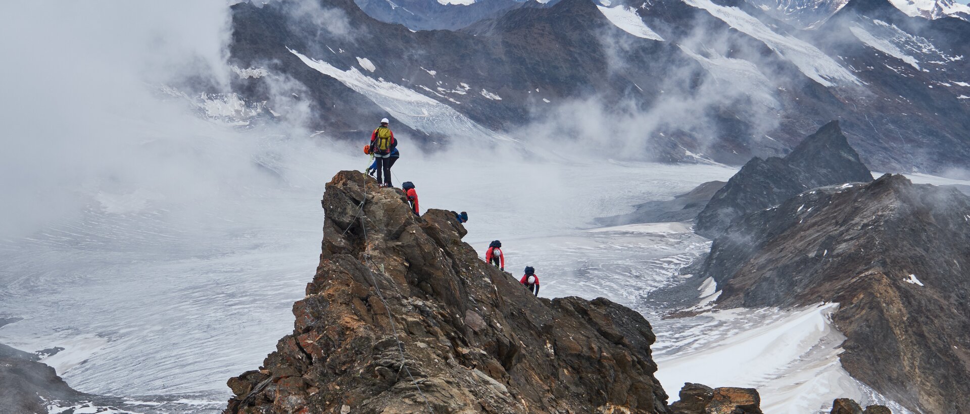 climbing tour in the Ötztal valley