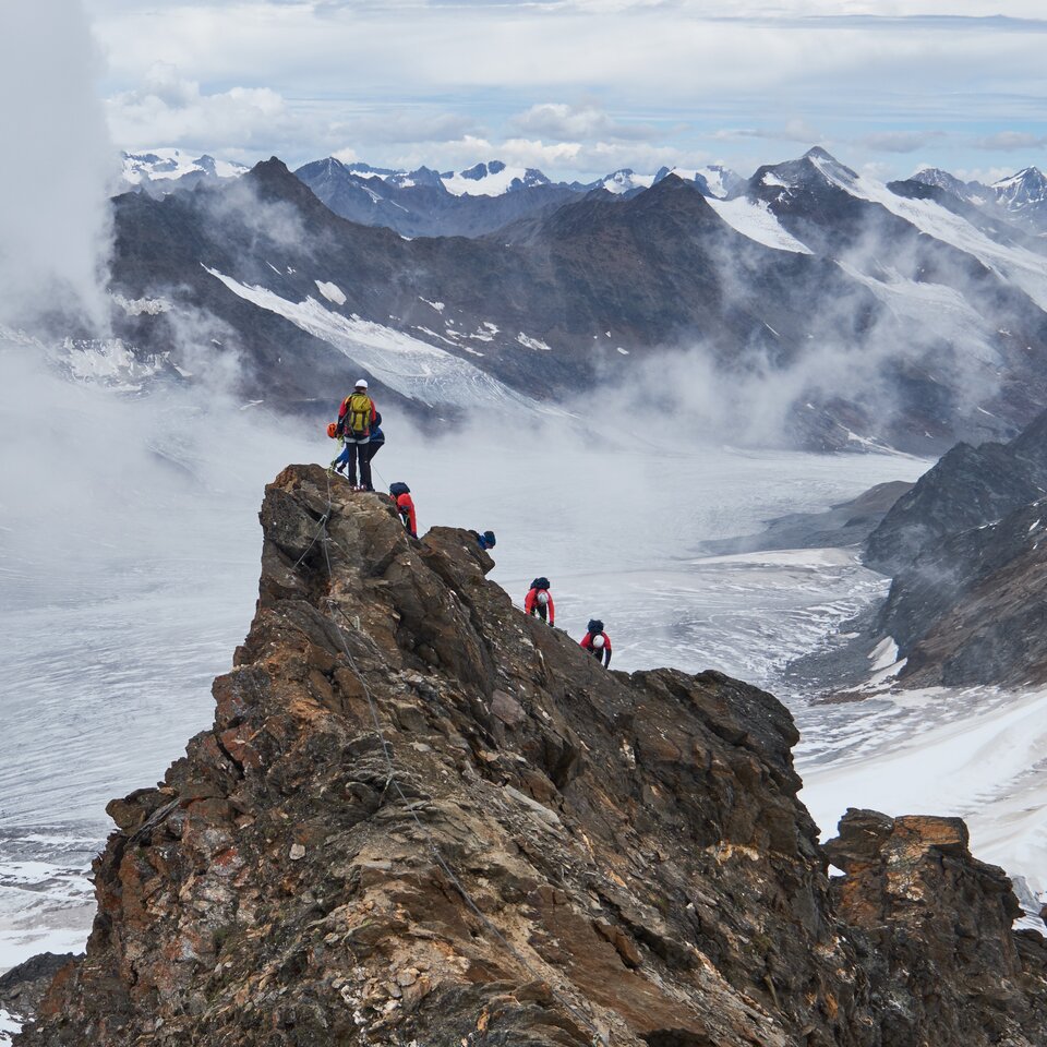 climbing tour in the Ötztal valley