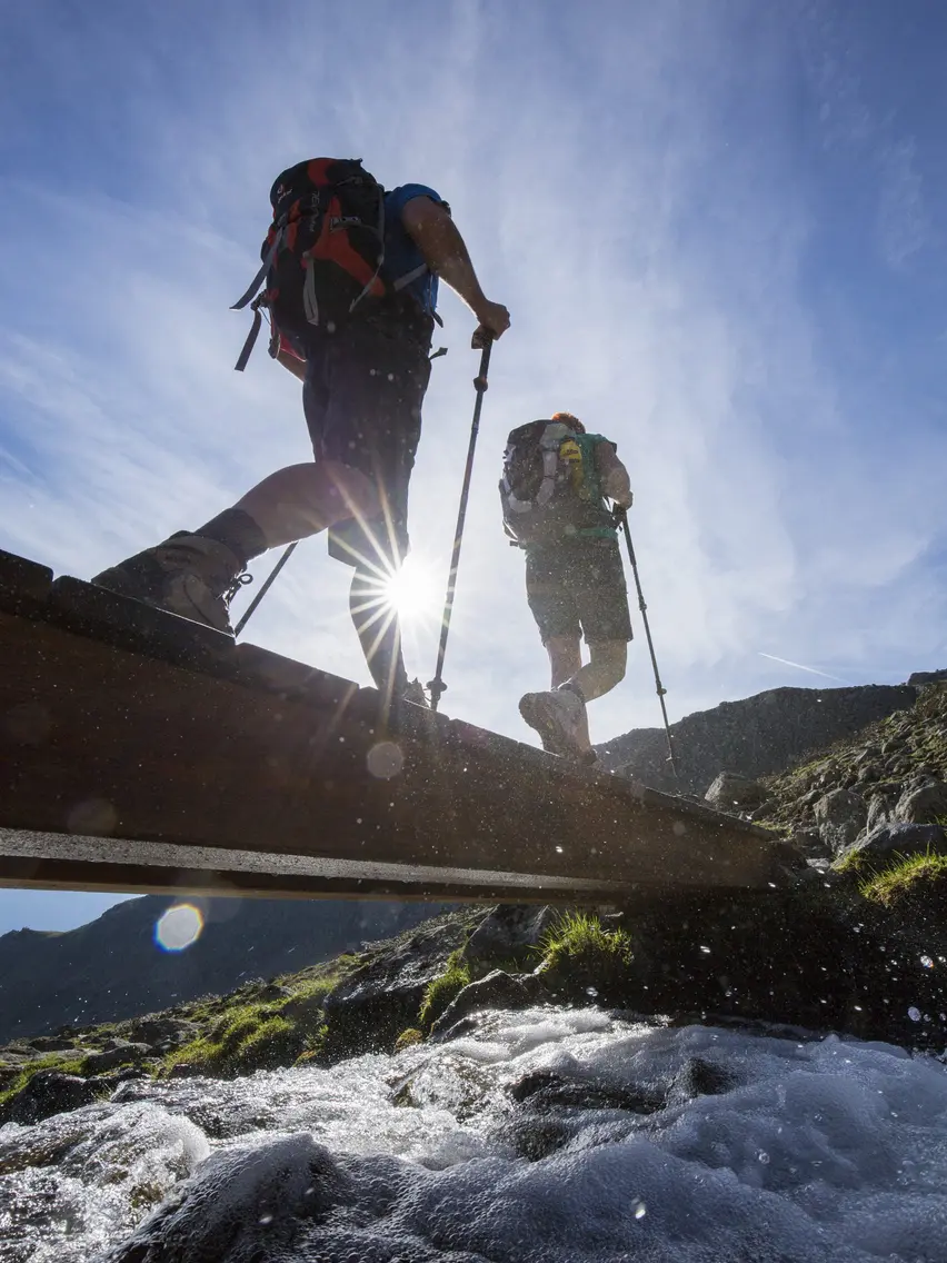 hiking in the Ötztal valley