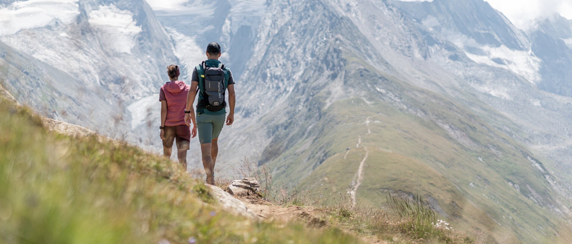 hiking for two in the Ötztal valley