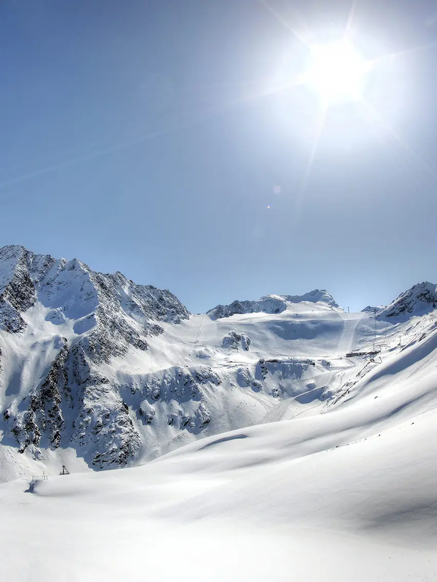 Ötztal glacier