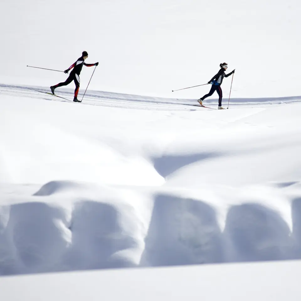 cross-country skiing in Sölden winter holiday
