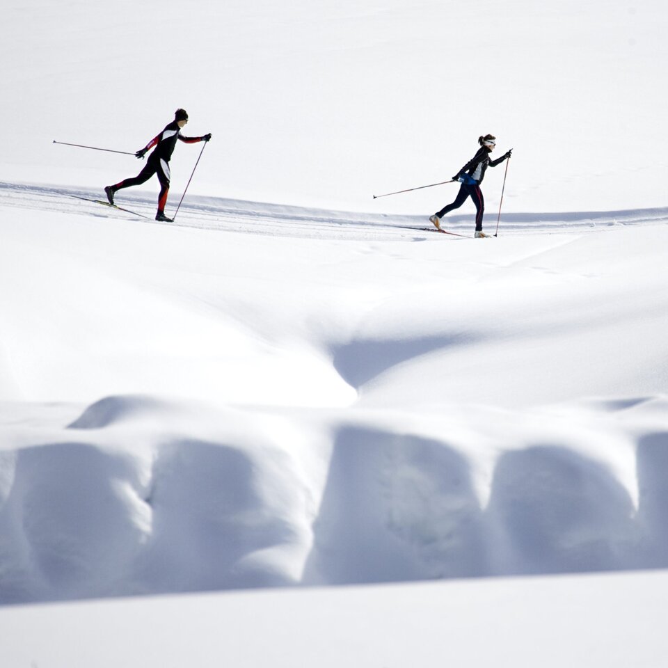 cross-country skiing in Sölden winter holiday
