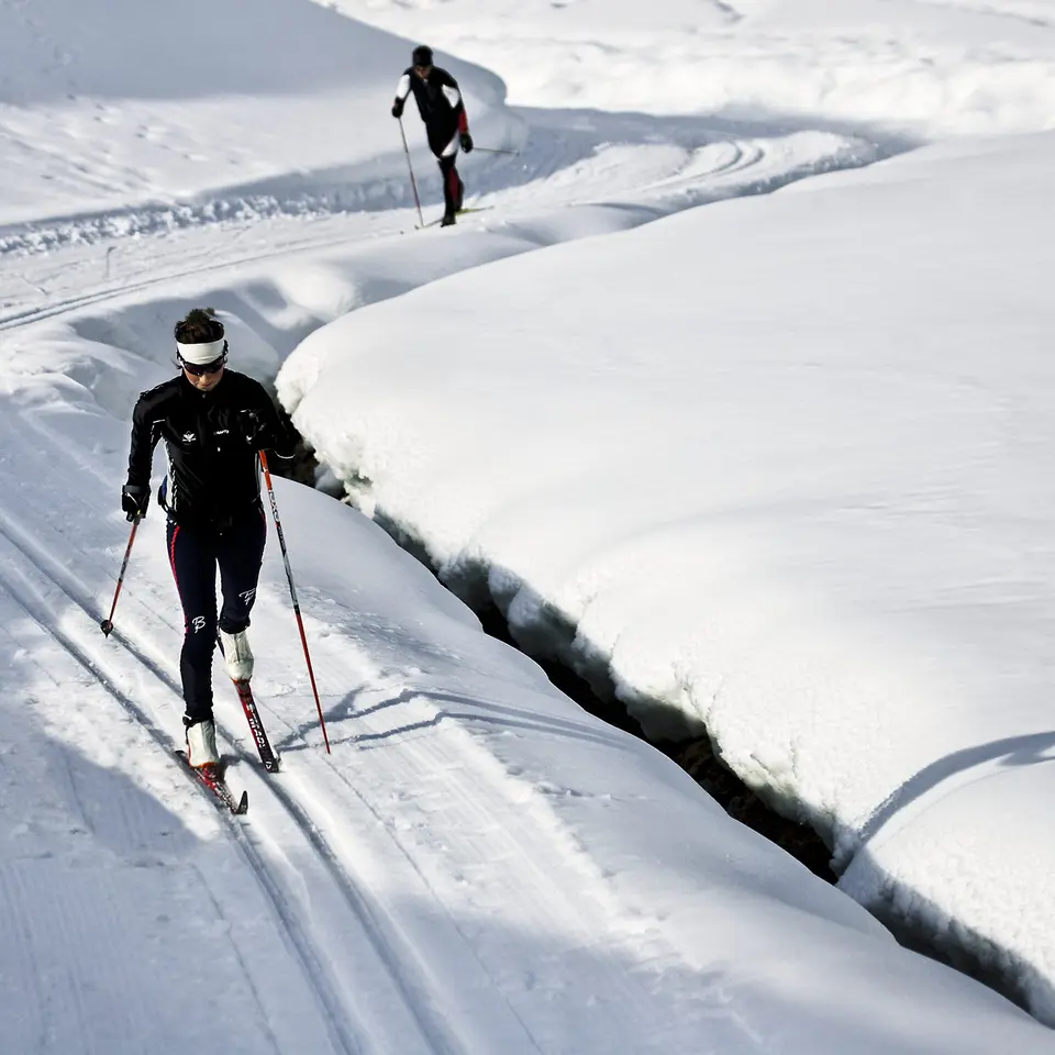 Langlaufloipe in Sölden