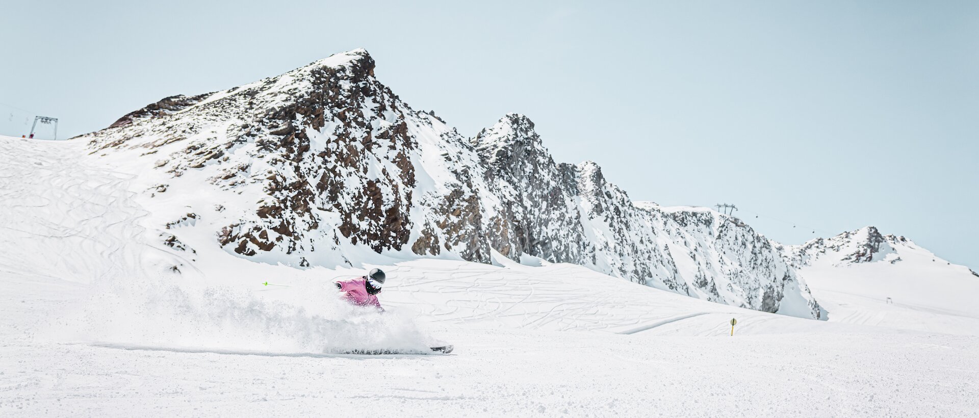 Skifahrer auf der Piste | © Aria SADR-SALEK