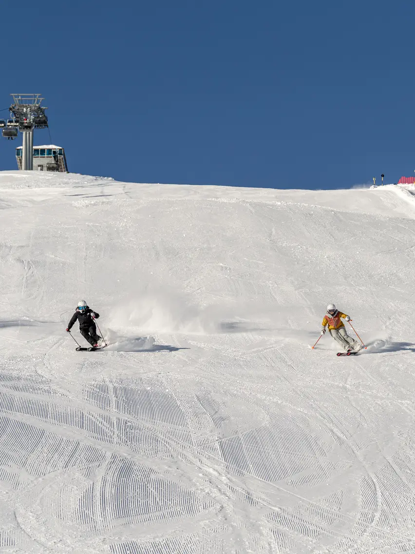 perfekte Pisten im Skiurlaub Sölden | © Johannes Brunner