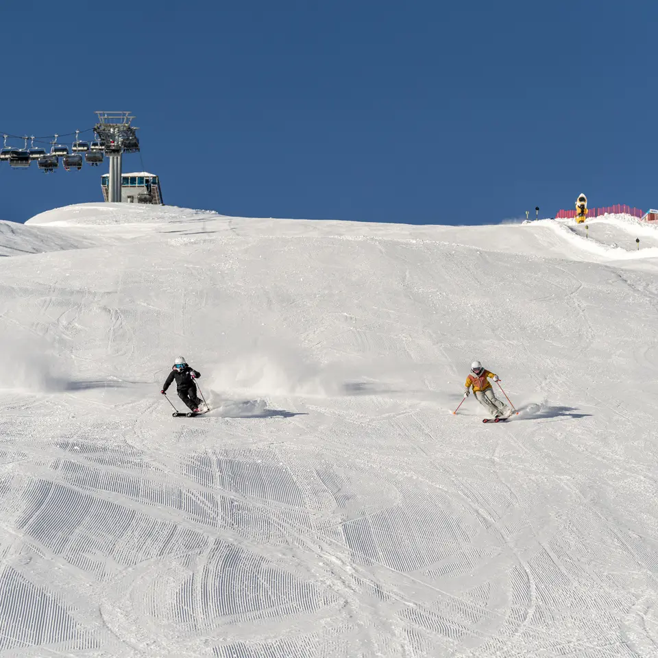 perfect slopes on a skiing holiday in Sölden | © Johannes Brunner