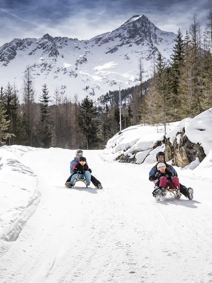 Tobogganing in Sölden | © Rudi Wyhlidal