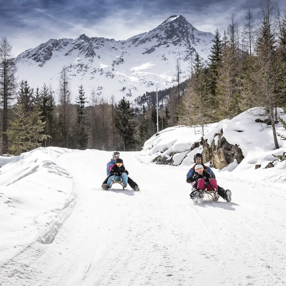 Tobogganing in Sölden | © Rudi Wyhlidal