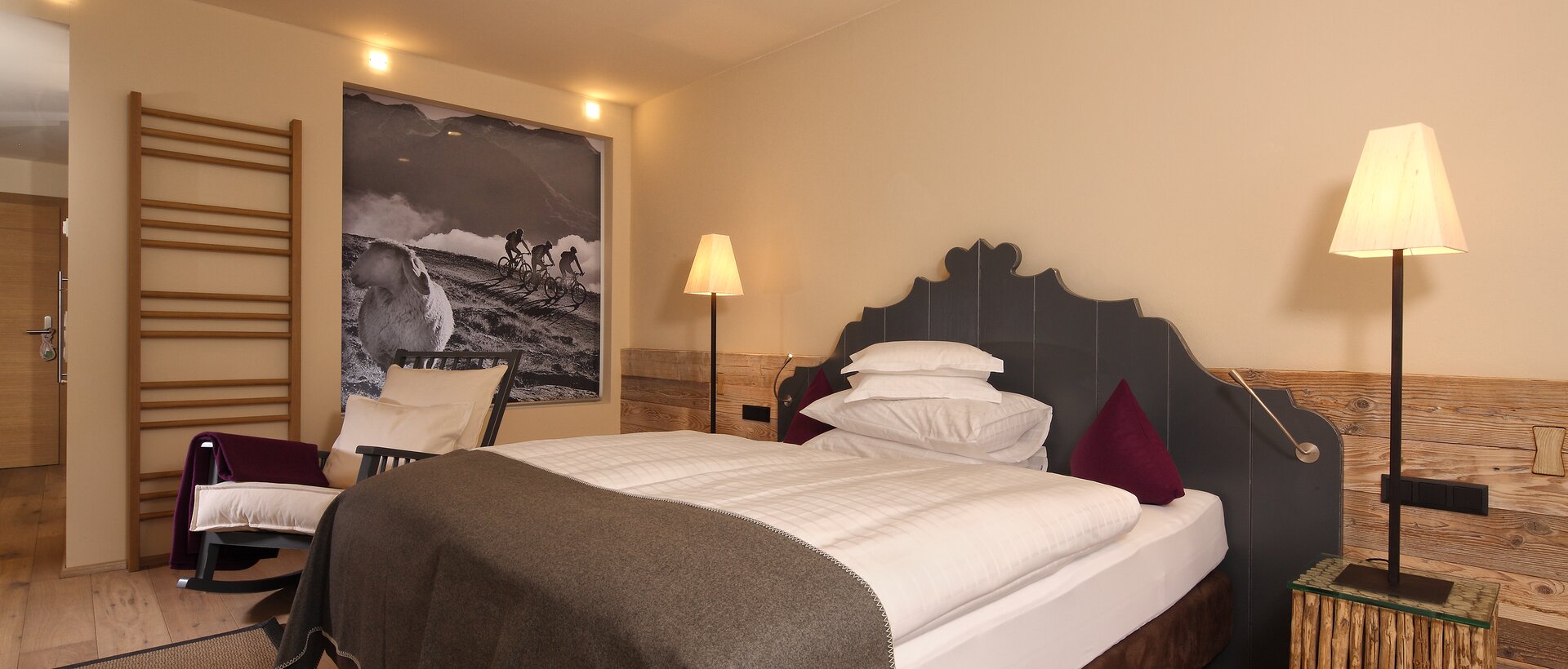 Zimmer Hotel Bergland Sölden | © Alle Rechte bei Familie Grüner