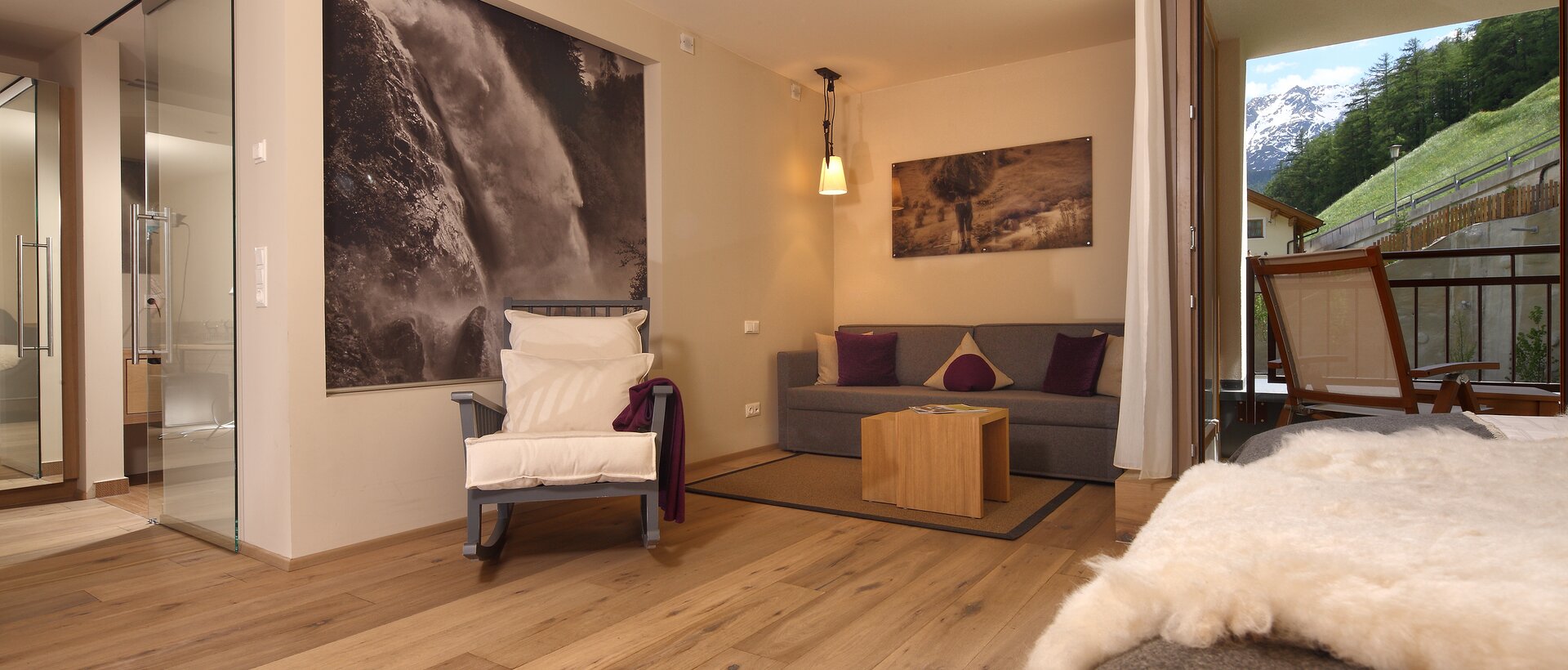 Zimmer Hotel Bergland Sölden | © Alle Rechte bei Familie Grüner