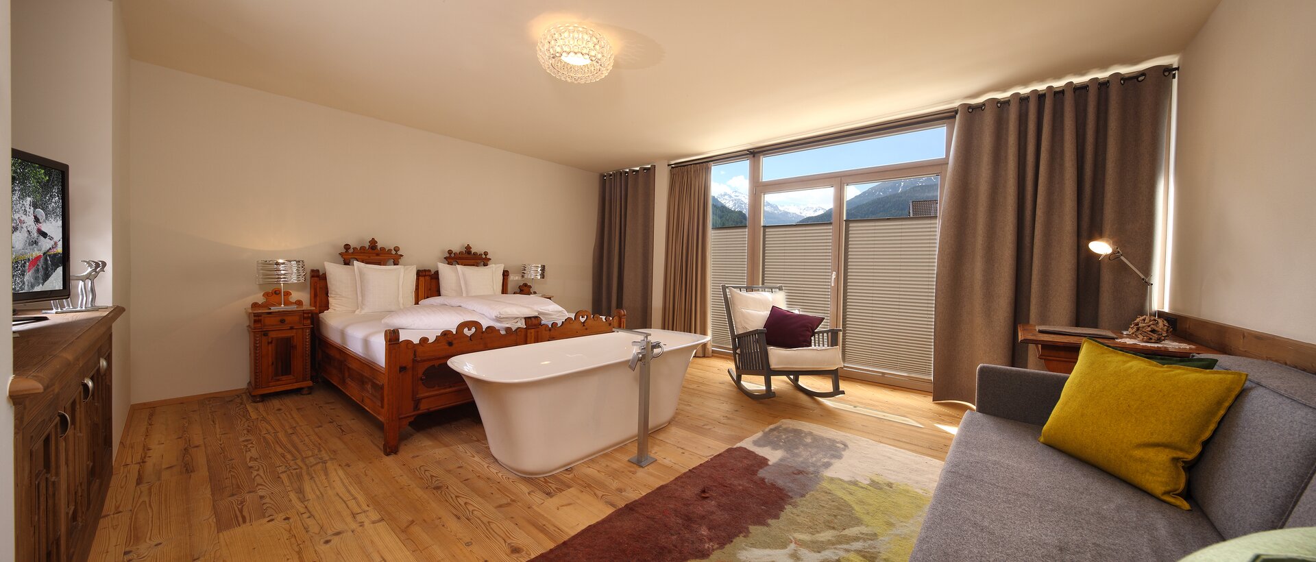 Zimmer Hotel Bergland Sölden | © Alle Rechte bei Familie Grüner