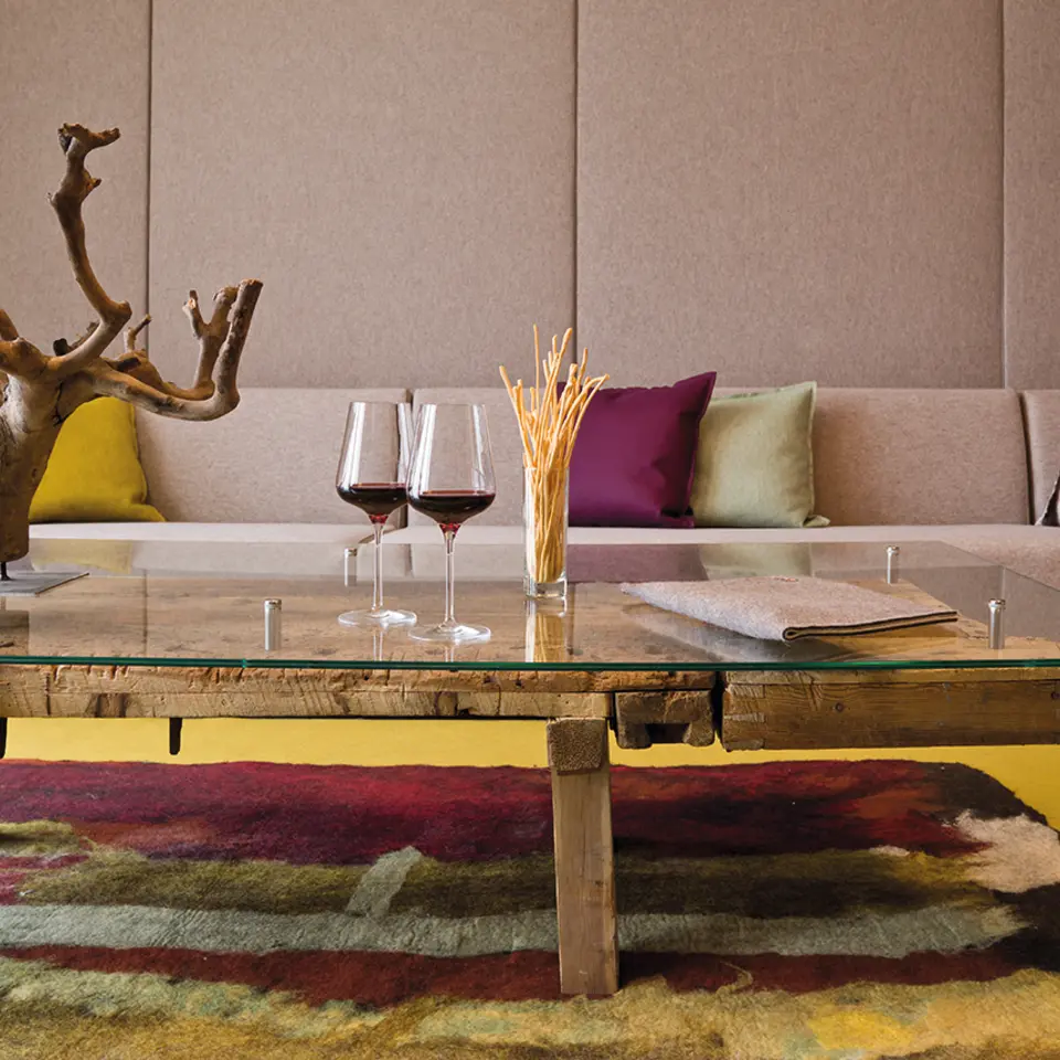 Bergland summit suite living room | © No Limit Fotodesign